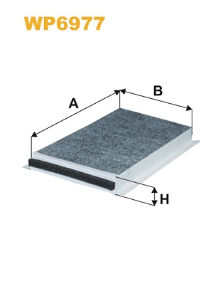 WP6977 WIX FILTERS Фильтр, воздух во внутренном пространстве