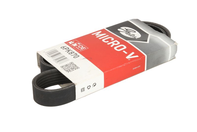 6PK870 GATES V-Ribbed Belts