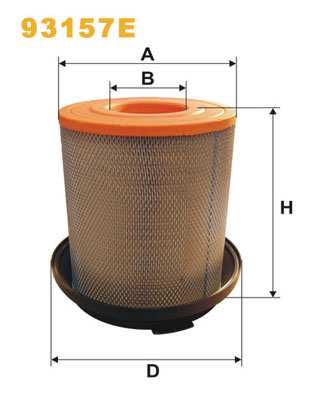 93157E WIX FILTERS Воздушный фильтр