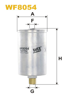 WF8054 WIX FILTERS Топливный фильтр