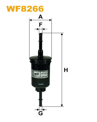 WF8266 WIX FILTERS Топливный фильтр