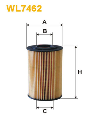 WL7462 WIX FILTERS Масляный фильтр