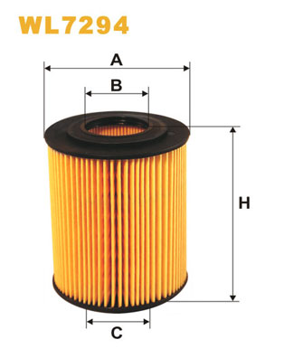 WL7294 WIX FILTERS Масляный фильтр