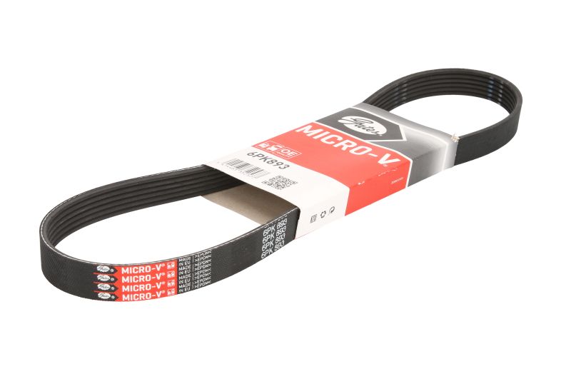 6PK893 GATES V-Ribbed Belts