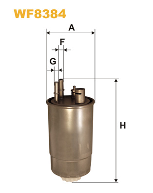 WF8384 WIX FILTERS Топливный фильтр