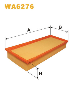 WA6276 WIX FILTERS Воздушный фильтр