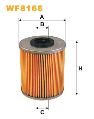 WF8166 WIX FILTERS Топливный фильтр