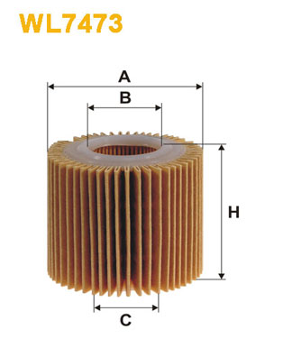 WL7473 WIX FILTERS Масляный фильтр