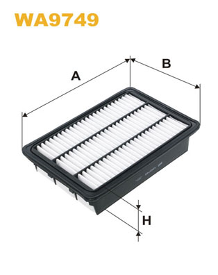 WA9749 WIX FILTERS Воздушный фильтр