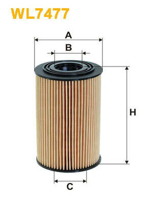 WL7477 WIX FILTERS Масляный фильтр