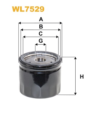 WL7529 WIX FILTERS Масляный фильтр