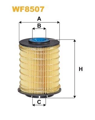 WF8507 WIX FILTERS Топливный фильтр