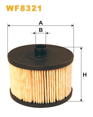 WF8321 WIX FILTERS Топливный фильтр