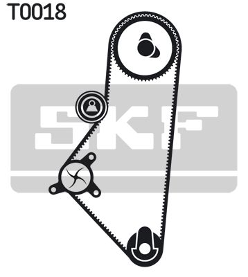 VKMC032011 SKF Водяной насос + комплект зубчатого ремня