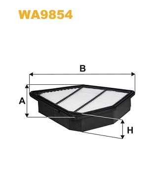 WA9854 WIX FILTERS Воздушный фильтр