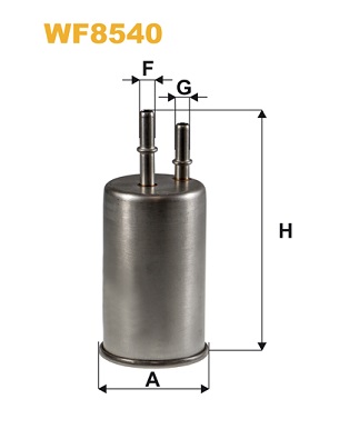 WF8540 WIX FILTERS Топливный фильтр