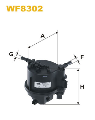 WF8302 WIX FILTERS Топливный фильтр