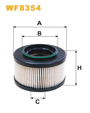 WF8354 WIX FILTERS Топливный фильтр