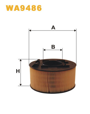 WA9486 WIX FILTERS Воздушный фильтр