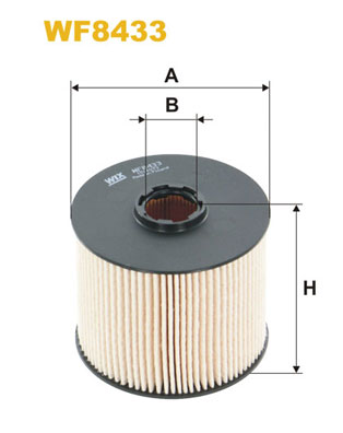 WF8433 WIX FILTERS Топливный фильтр