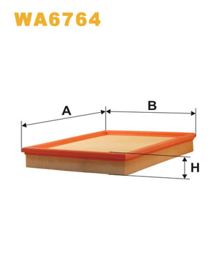 WA6764 WIX FILTERS Воздушный фильтр