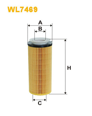 WL7469 WIX FILTERS Масляный фильтр