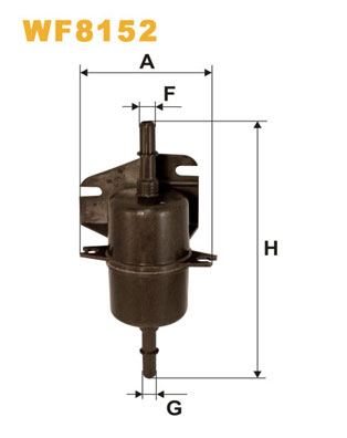 WF8152 WIX FILTERS Топливный фильтр