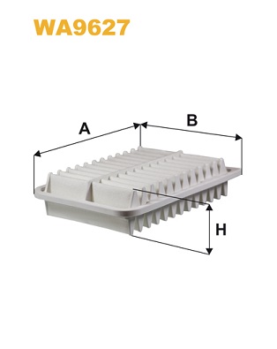 WA9627 WIX FILTERS Воздушный фильтр