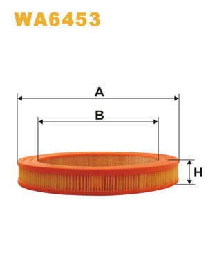 WA6453 WIX FILTERS Воздушный фильтр