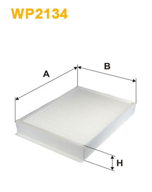 WP2134 WIX FILTERS Салонный фильтр