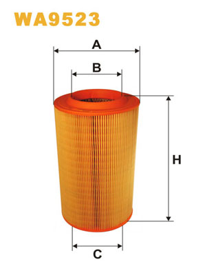 WA9523 WIX FILTERS Воздушный фильтр