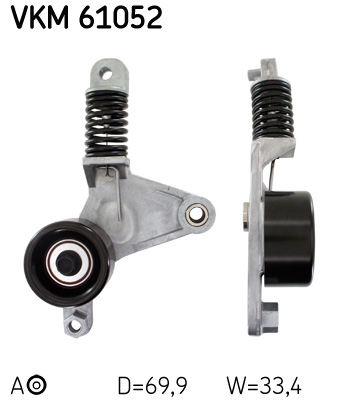 VKM61052 SKF Натажитель поликлинового ремня