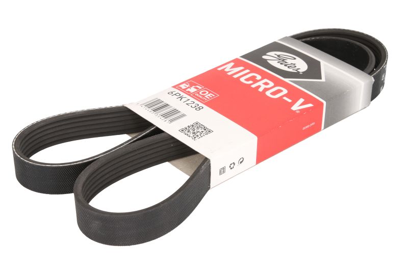 6PK1238 GATES V-Ribbed Belts