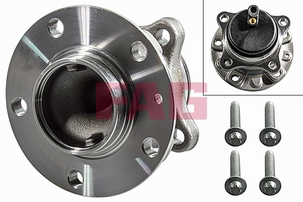 713650660 FAG Wheel bearing kit with a hub