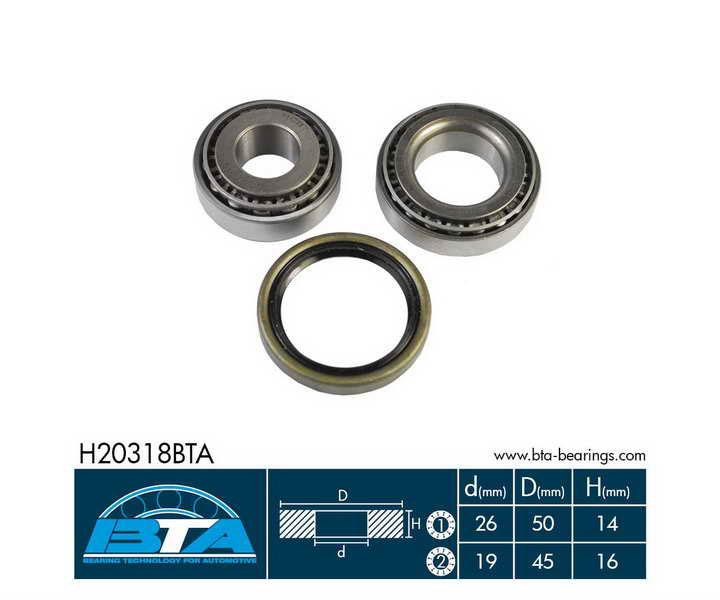 H20318BTA BTA Комплект подшипника ступицы колеса