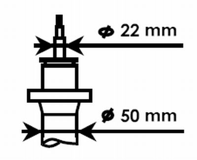 324703 KYB Амортизатор подвески