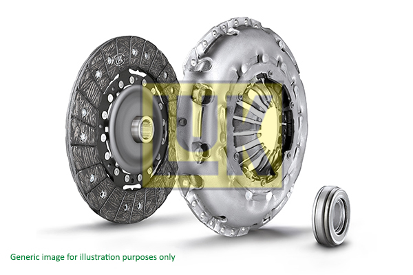 624341700 LUK Self-adjusting clutch kit with bearing