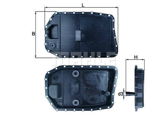 HX154 KNECHT Фильтр гидравлики коробки передач