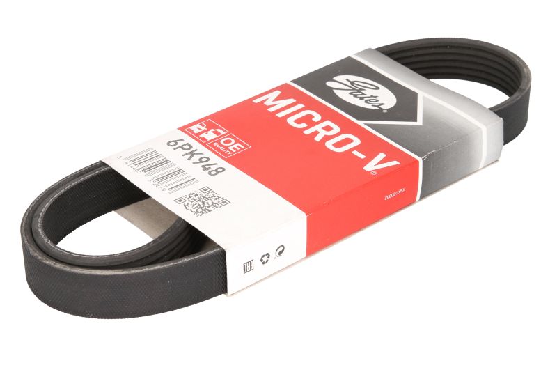 6PK948 GATES V-Ribbed Belts