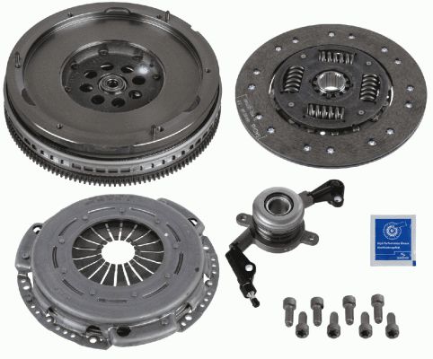 2290601108 SACHS Self-adjusting clutch kit with dual mass flywheel and pneumatic bearing