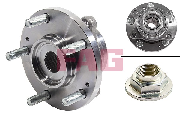 713626810 FAG Wheel bearing kit with a hub