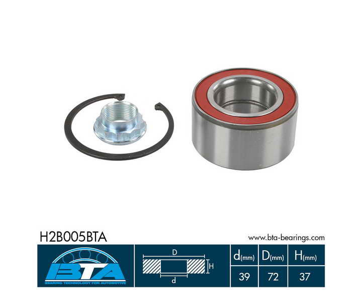 H2B005BTA BTA Комплект подшипника ступицы колеса