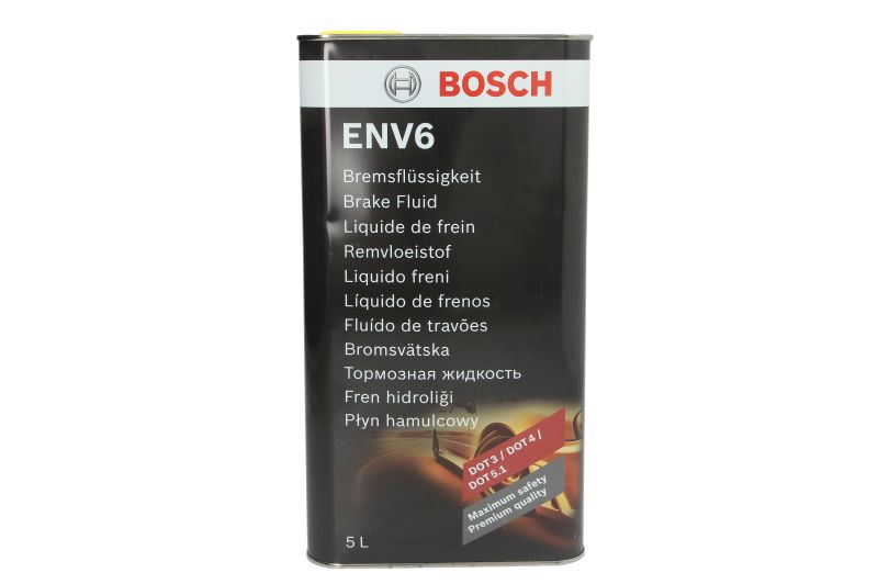 1987479208 BOSCH Жидкость тормозная ENV6 (DOT4/DOT3/DOT5.1) (5L)