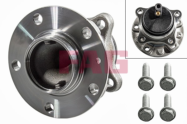 713650650 FAG Wheel bearing kit with a hub