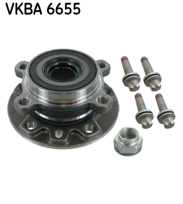 VKBA6655 SKF Wheel bearing kit with a hub