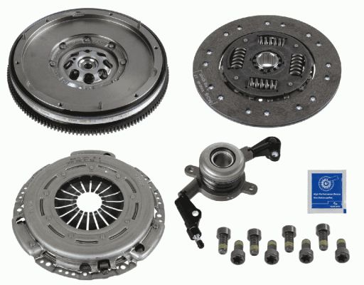 2290601011 SACHS Self-adjusting clutch kit with dual mass flywheel and pneumatic bearing