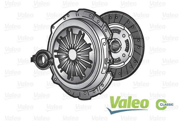 786039 VALEO Clutch kit with bearing