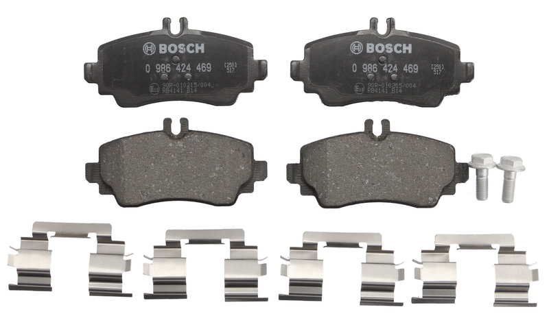 0986424469 BOSCH Комплект тормозных колодок, дисковый тормоз