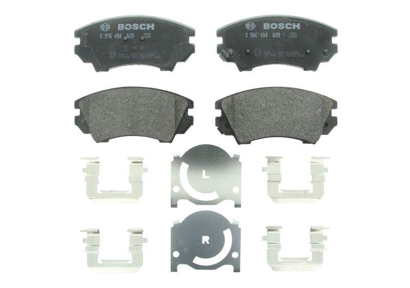 0986494609 BOSCH Комплект тормозных колодок, дисковый тормоз