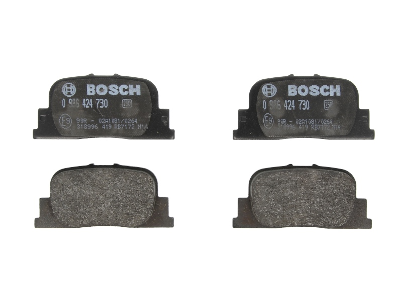 0986424730 BOSCH Комплект тормозных колодок, дисковый тормоз